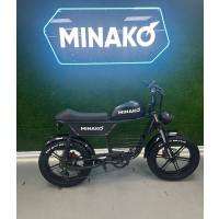 Электровелосипед Minako Bike Черный (Уценка)