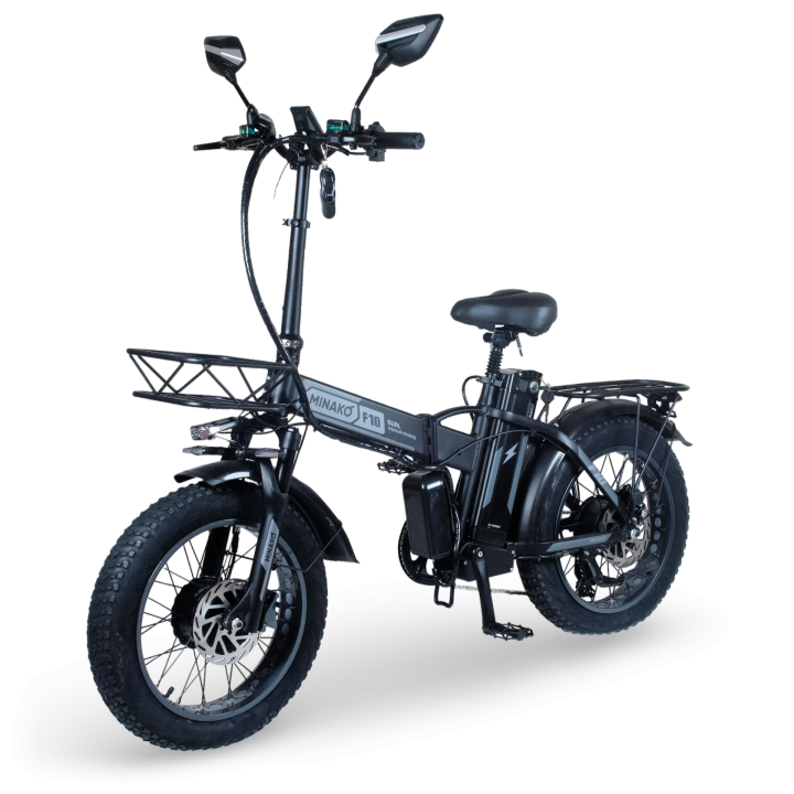 Minako F10 Dual (полный привод), Черный 20ah