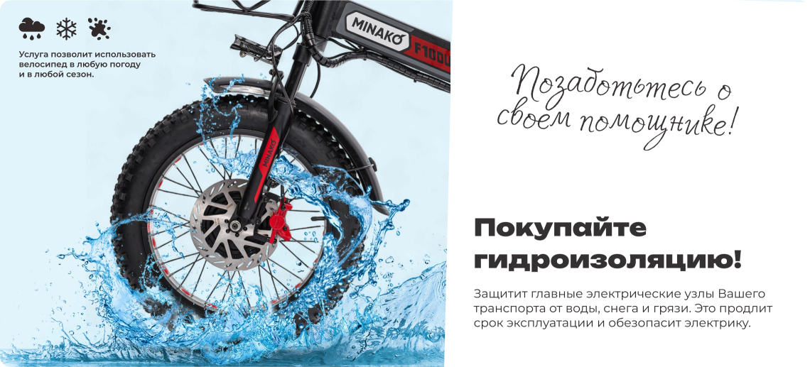 Minako F10 Dual (полный привод)